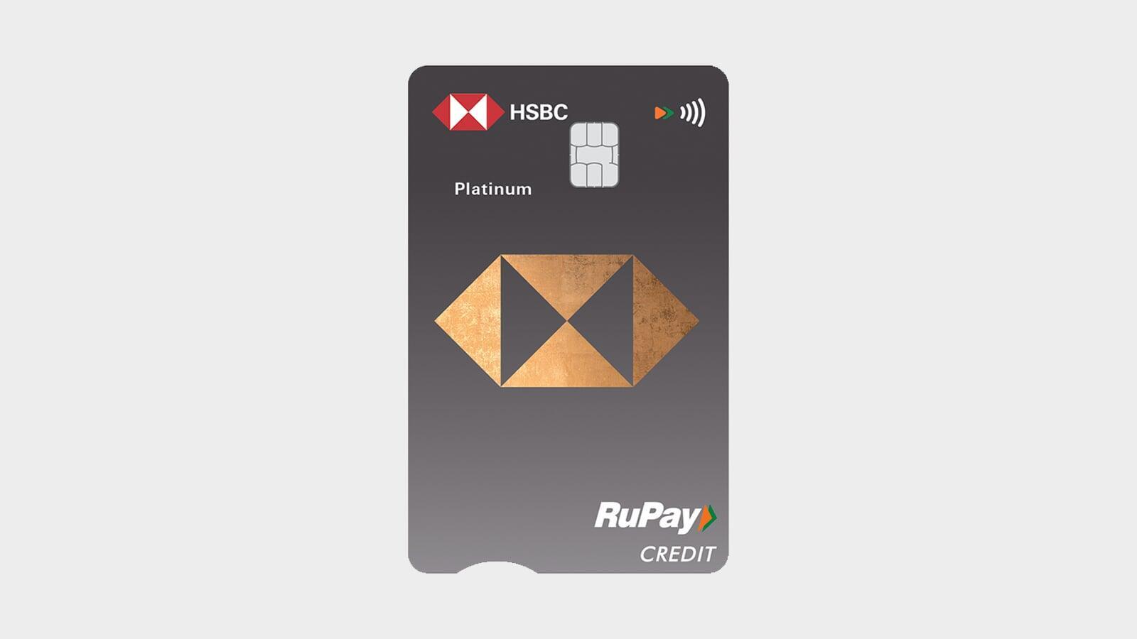 HSBC RuPay Platinum Credit Card Review