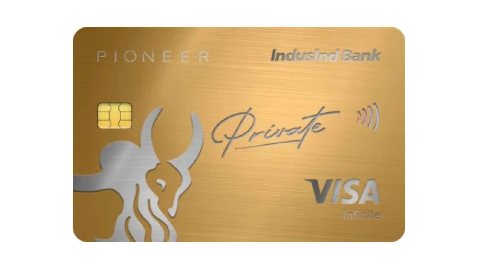 IndusInd Bank PIONEER Private Credit Card Review